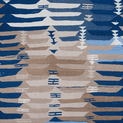 RIO GRANDE - Blue and Beige