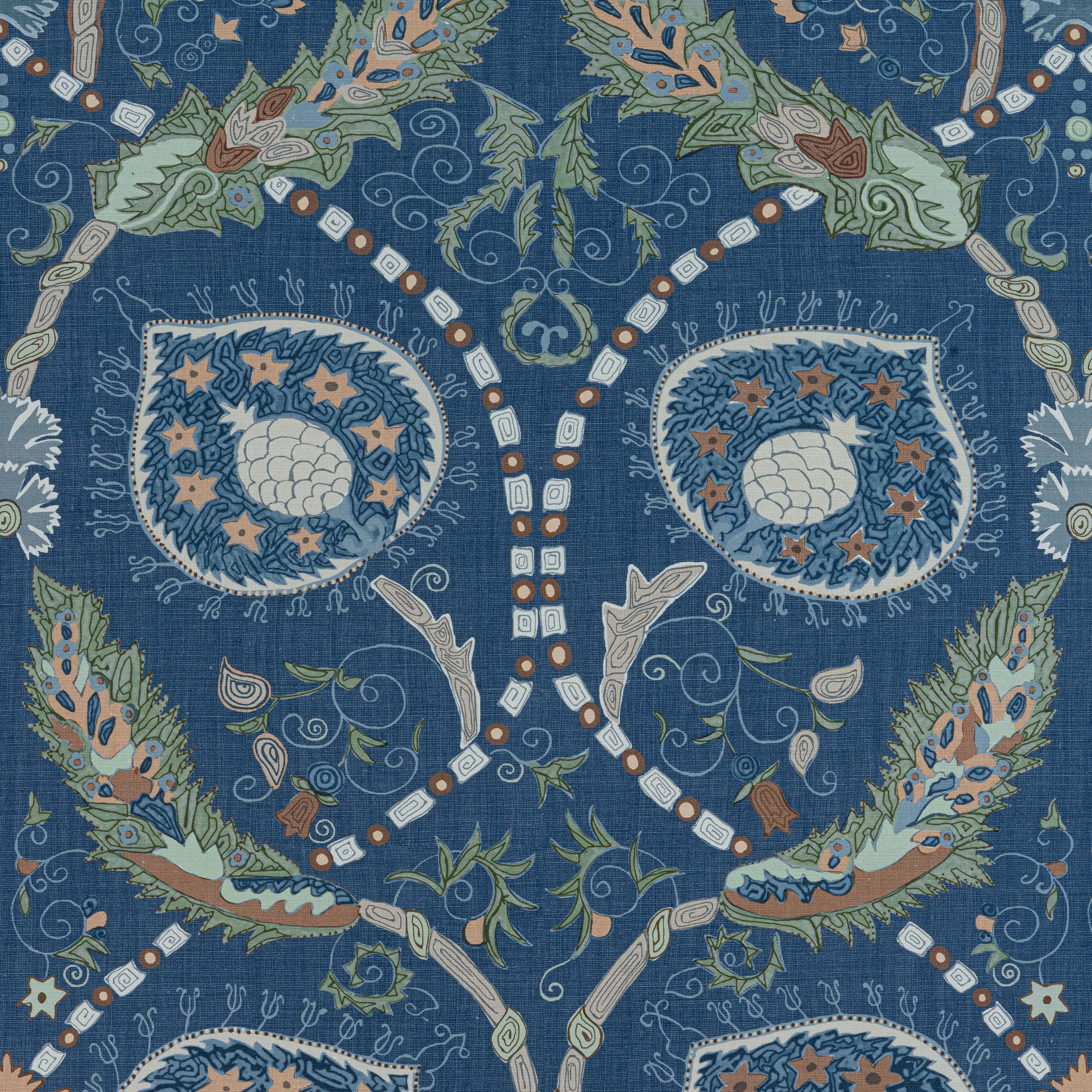 LEWIS - Navy and Teal
