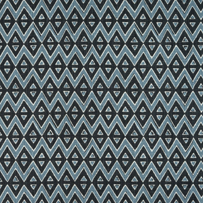 TIBURON - Black and Mineral Blue