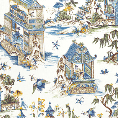 GRAND PALACE - Blue and Green