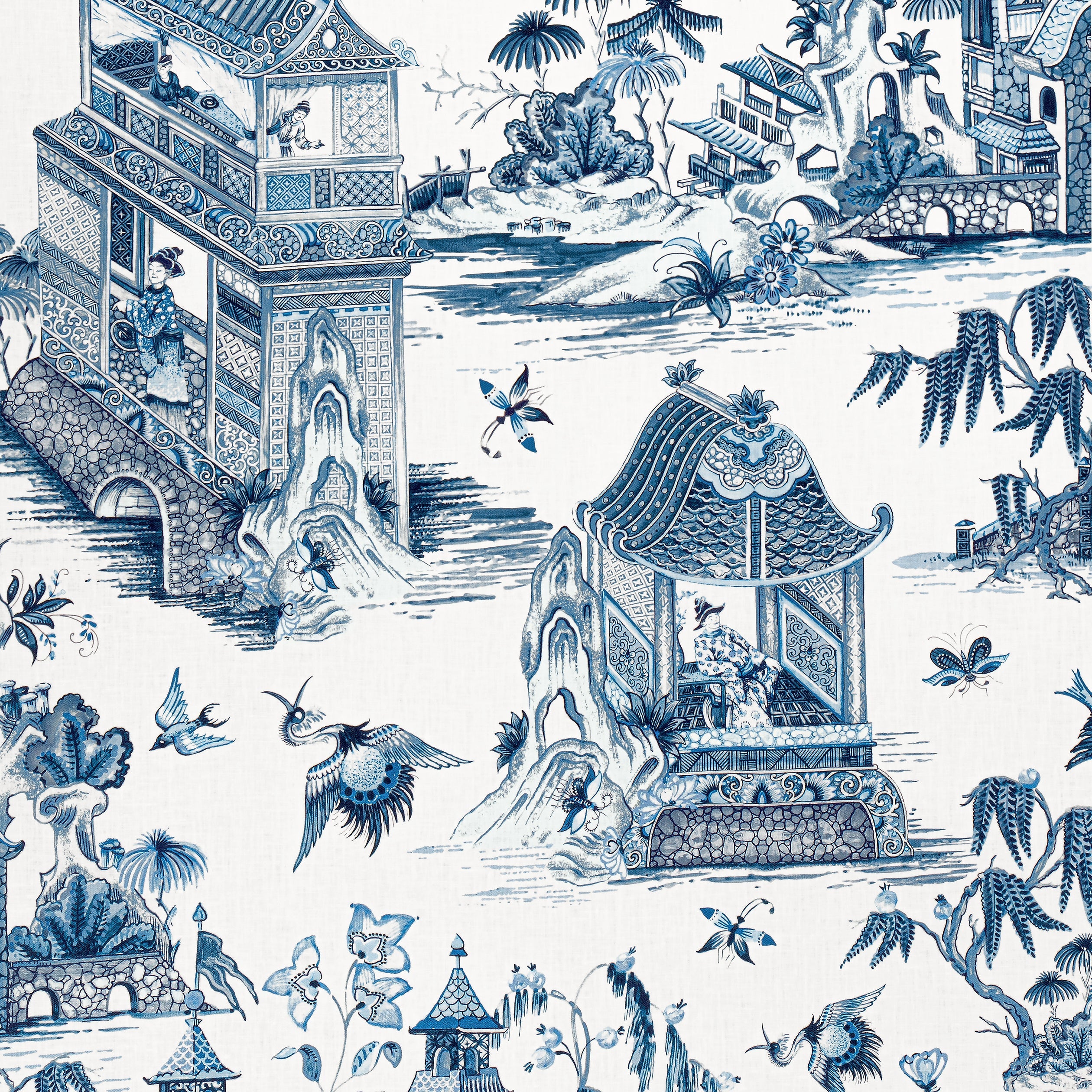 GRAND PALACE - Blue and White
