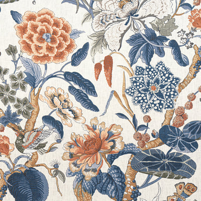 HILL GARDEN - Brick and Navy