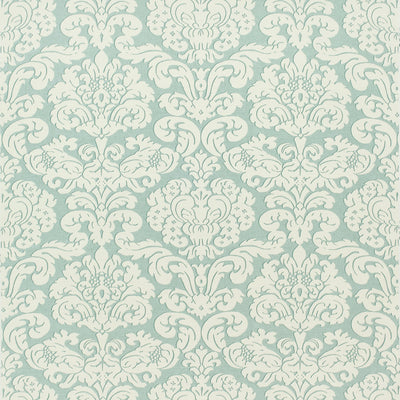 TRELAWNY DAMASK - Aqua