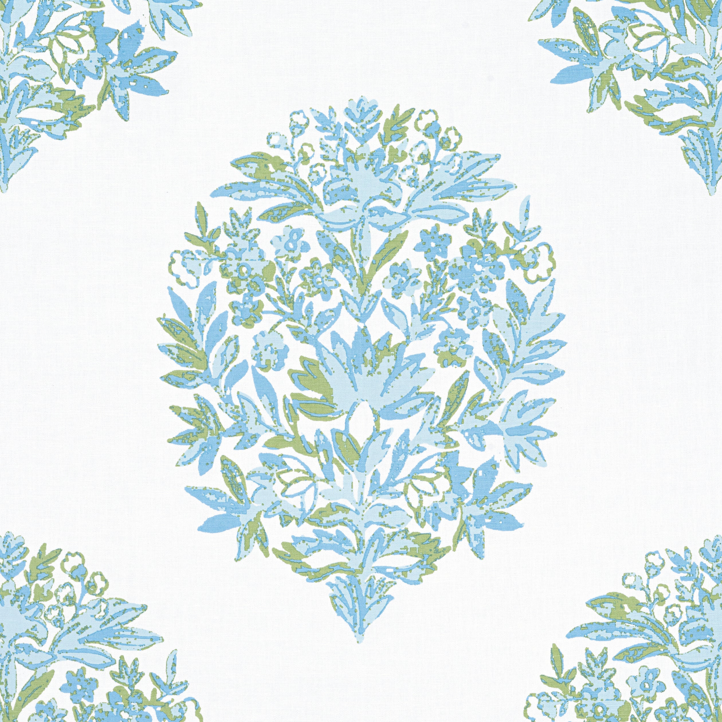 RIDGEFIELD - Green and Spa Blue