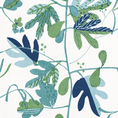 MATISSE LEAF - Green and Blue
