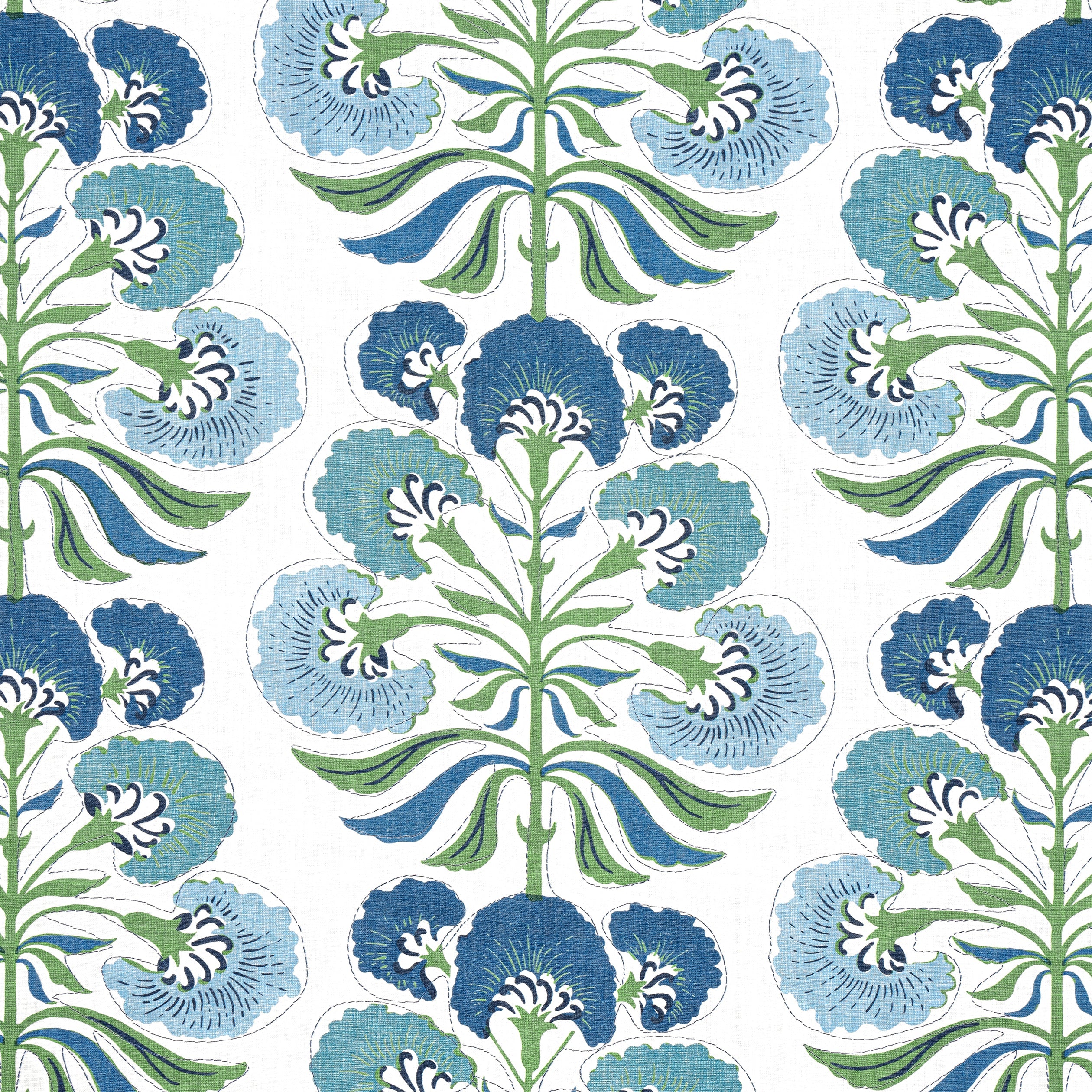 TYBEE TREE - Green and Blue