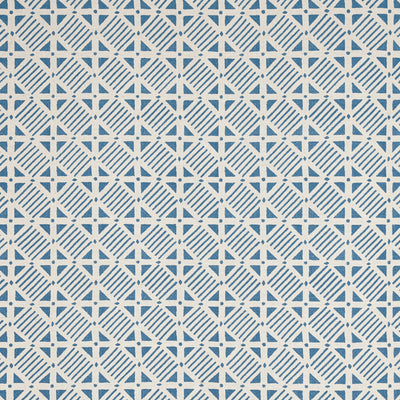PLAZA - Blue on Natural