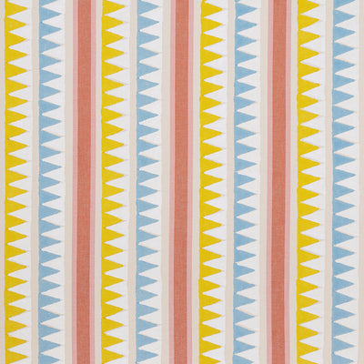 LOMITA STRIPE - Coral and Yellow