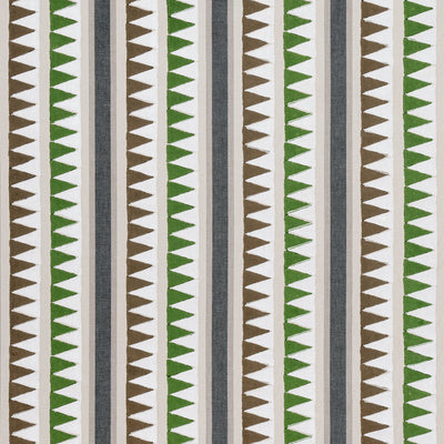 LOMITA STRIPE - Black and Green