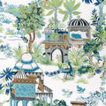 MYSTIC GARDEN - Blue and Green