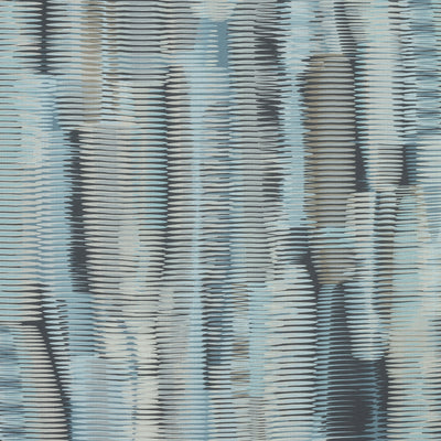 ALCANTARA - Aqua and Black