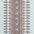 AKOLA STRIPE - Raspberry and Teal