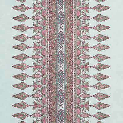 AKOLA STRIPE - Raspberry and Teal