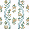 RIBBON FLORAL - Seaglass and Gold