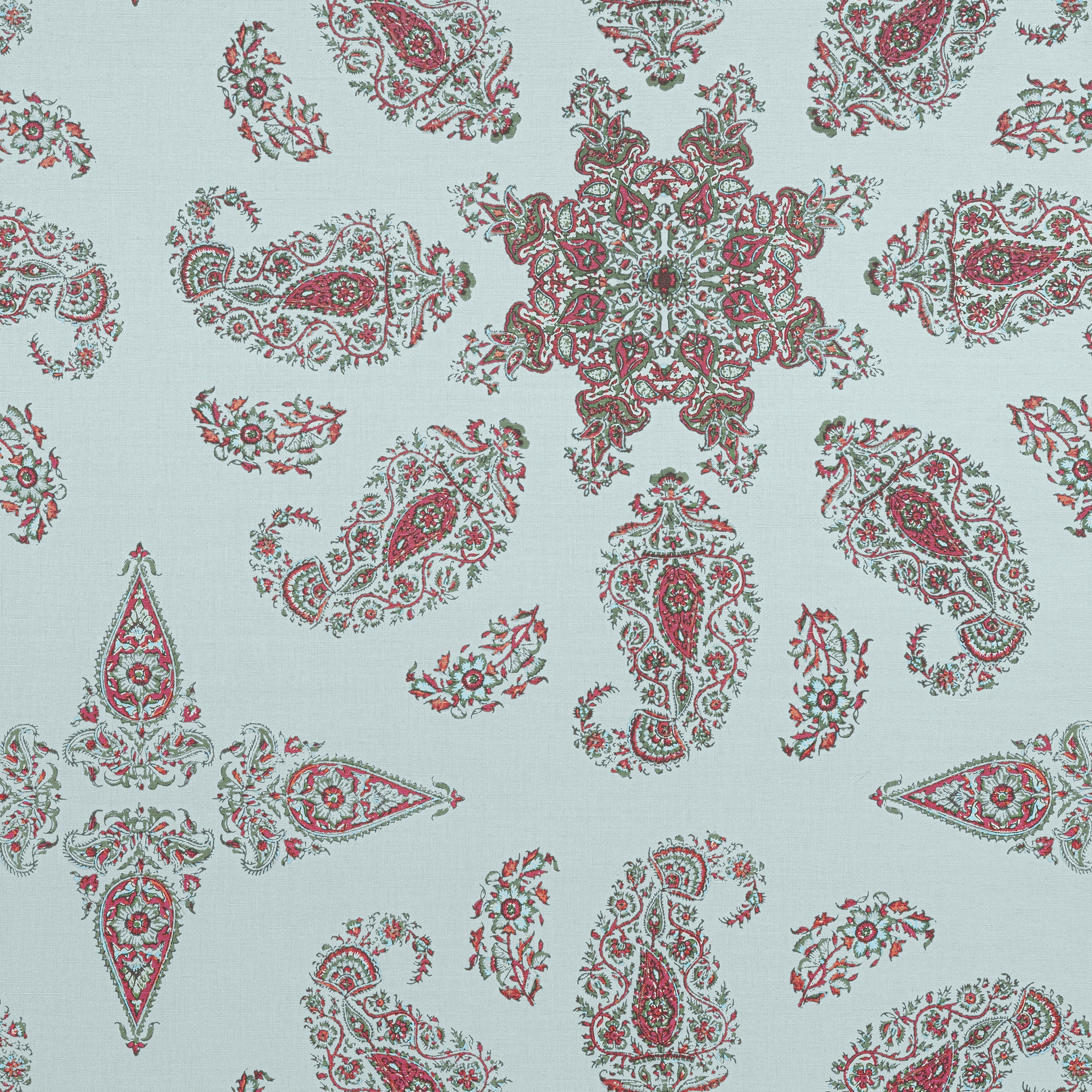 EAST INDIA - Raspberry and Teal