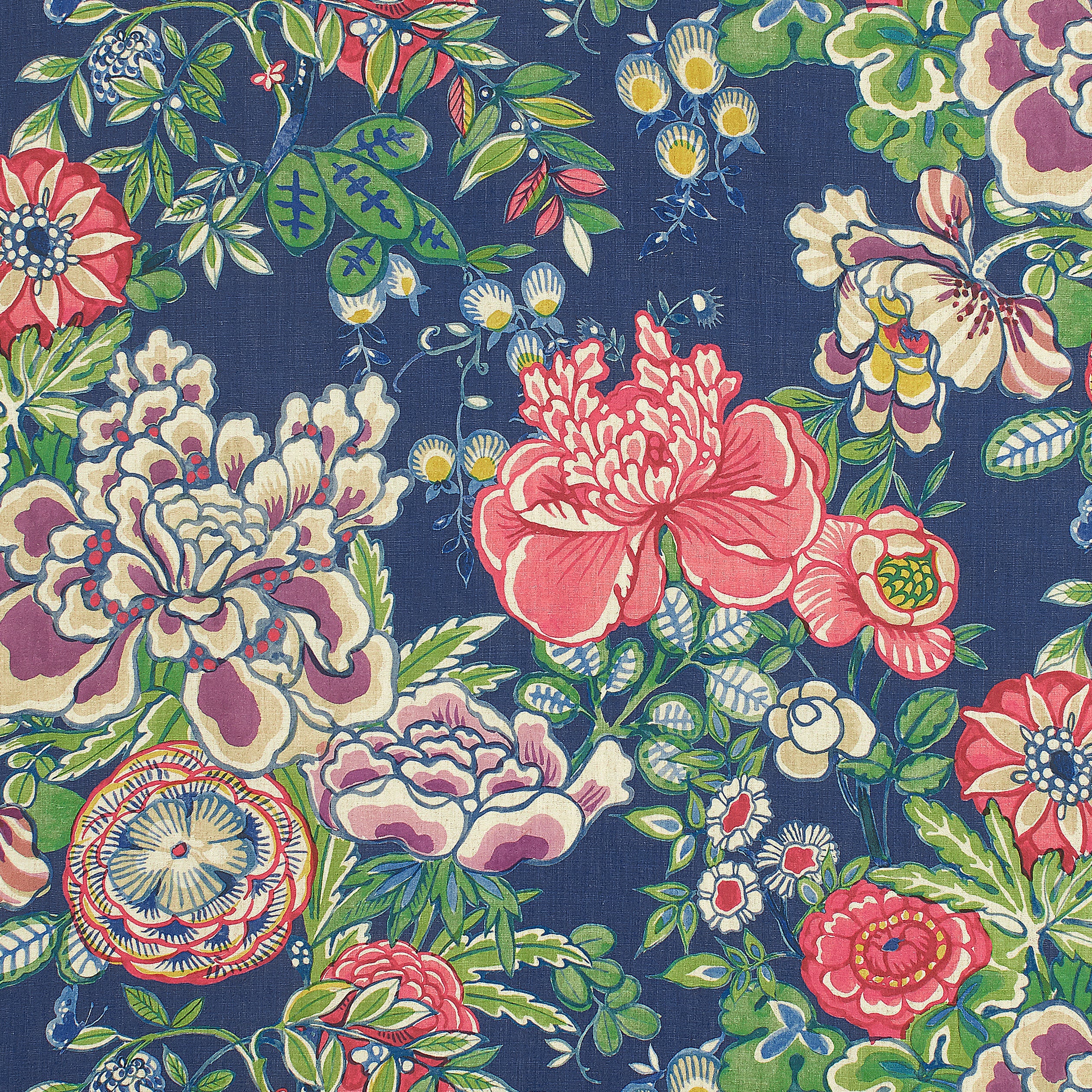 PEONY GARDEN - Navy