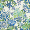 PEONY GARDEN - Blue and Green