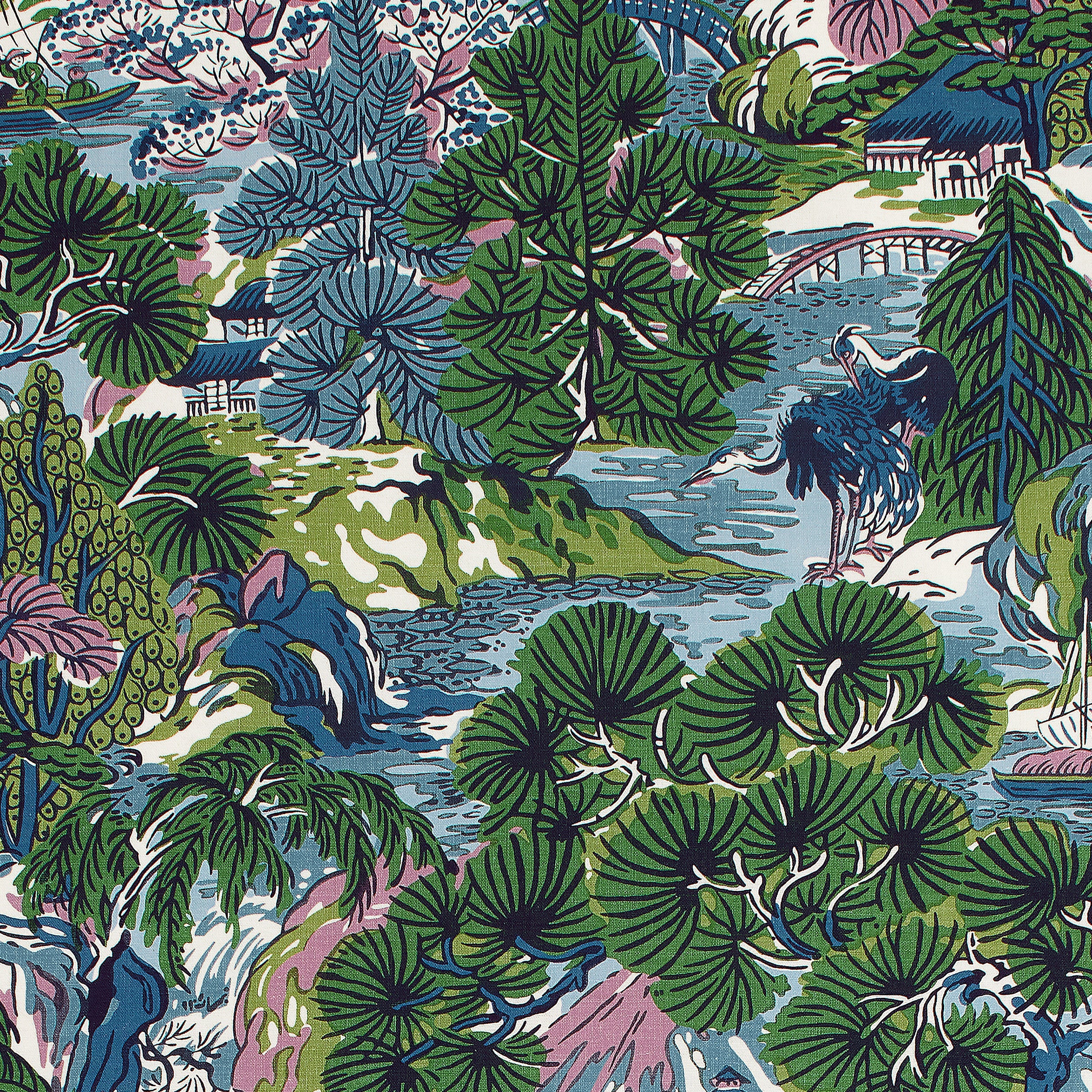 PAGODA TREES - Lavender and Blue