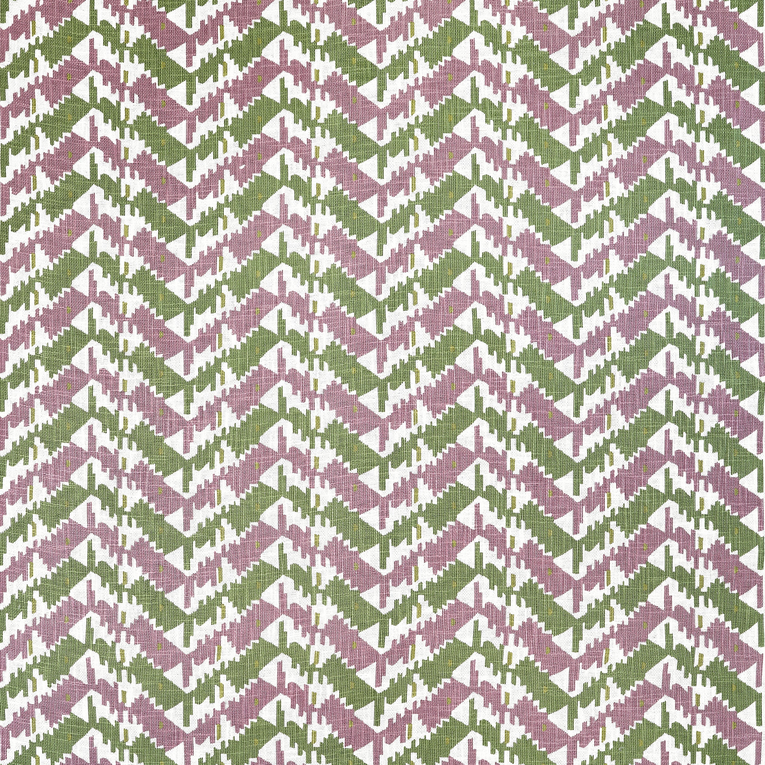 MELROSE CHECK - Lavender and Green