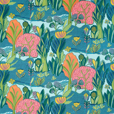 ALBERO - Tangerine and Turquoise