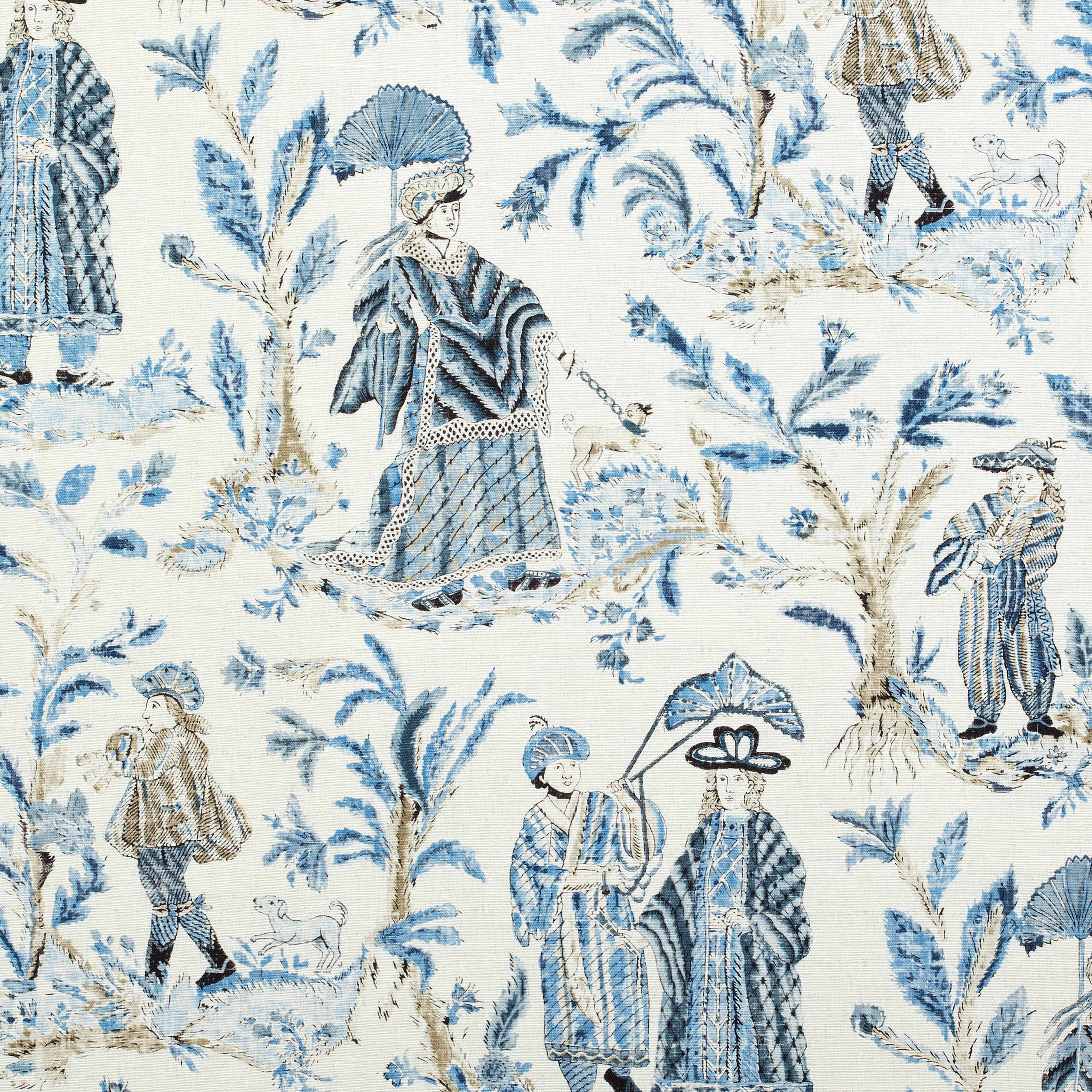 ROYALE TOILE - Blue