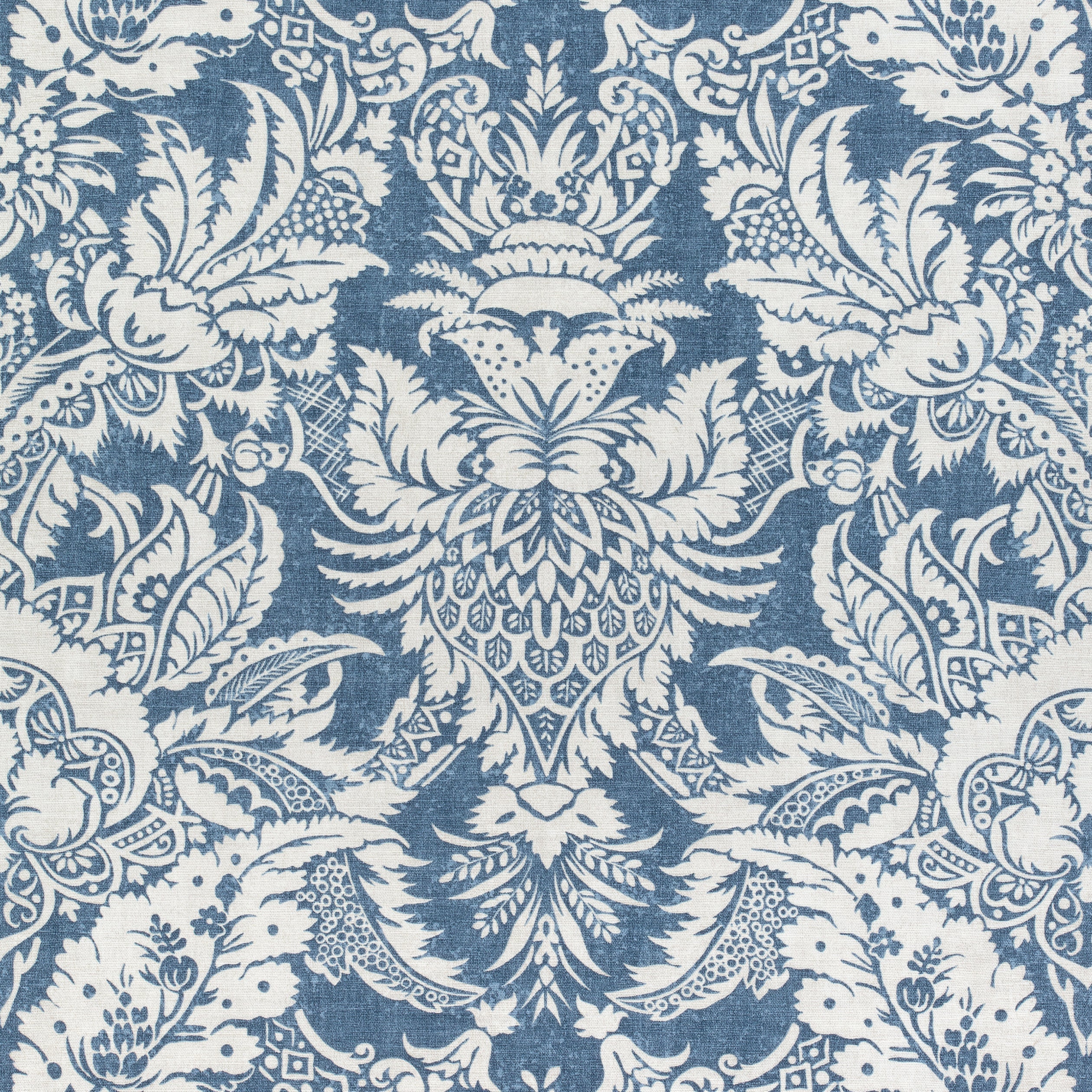 CHARDONNET DAMASK - Navy