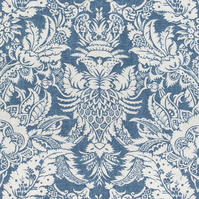 CHARDONNET DAMASK - Navy