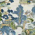 ASIAN SCENIC - Blue and Green