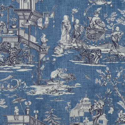 CHENG TOILE - Navy