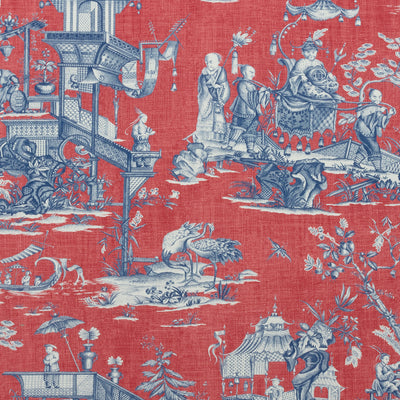 CHENG TOILE - Red and Blue