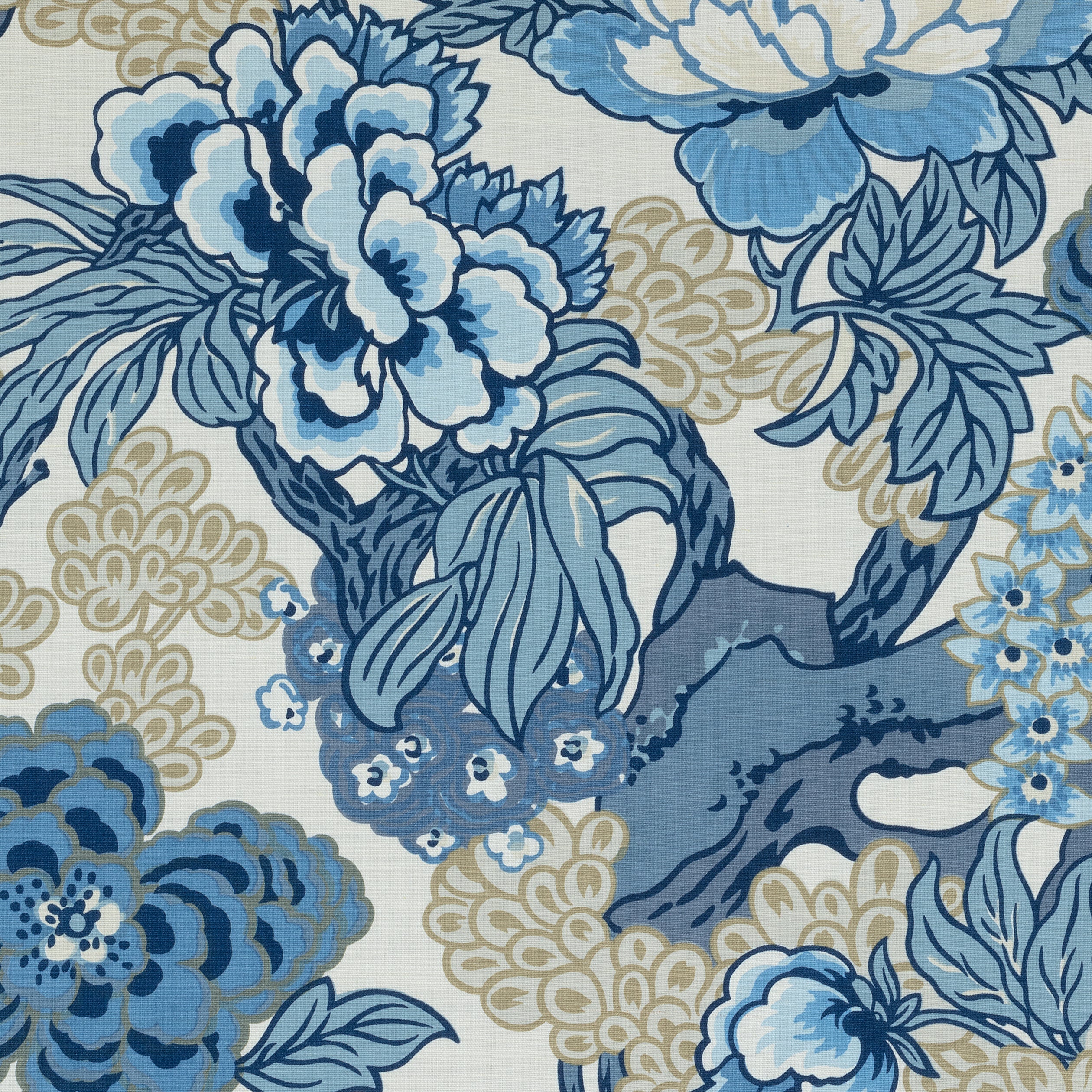 HONSHU - Blue and Beige