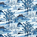 DAINTREE - Blue on White