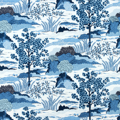 DAINTREE - Blue on White