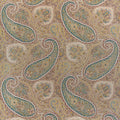 SHERRILL PAISLEY - Teal and Beige