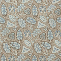 COCHIN - Aqua and Brown