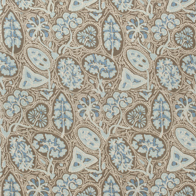 COCHIN - Aqua and Brown