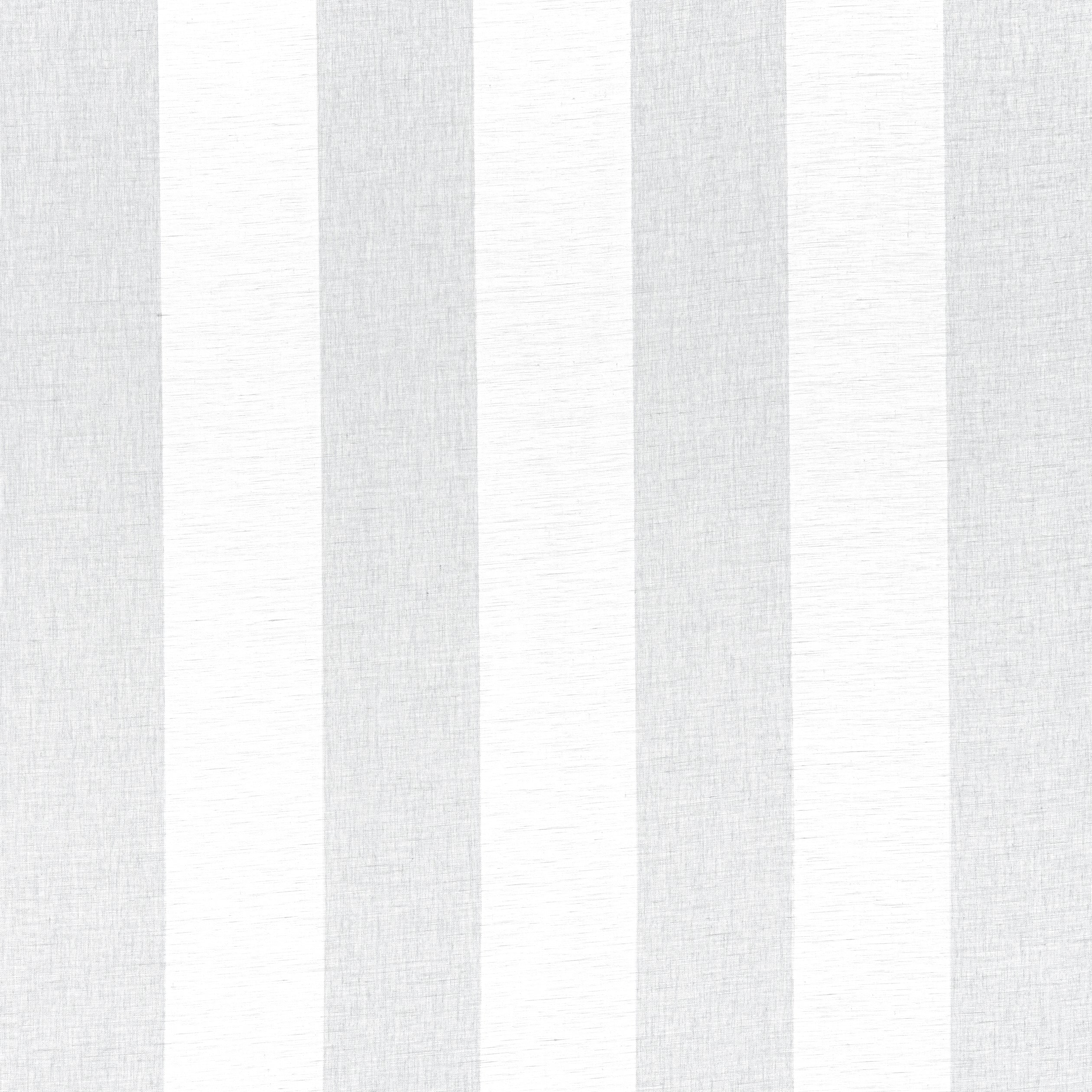 NEWPORT STRIPE - Platinum and White