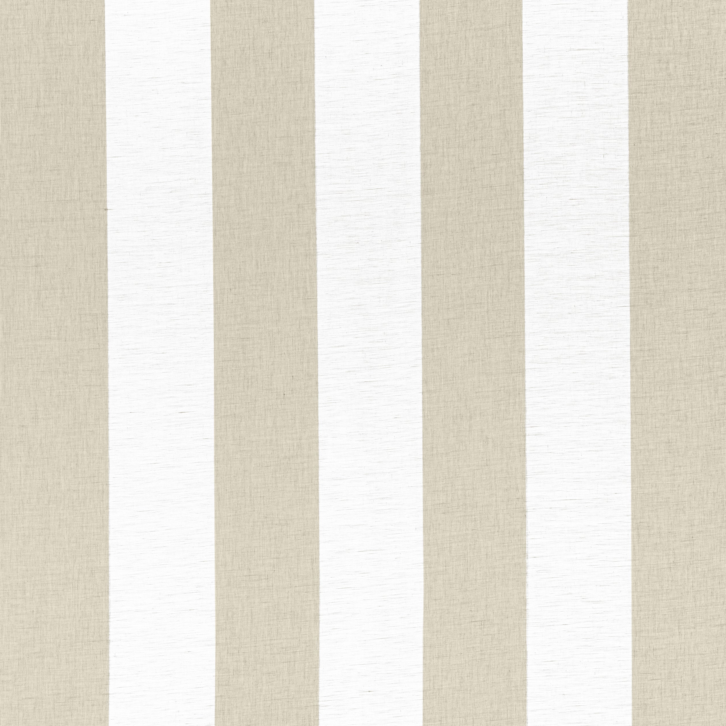NEWPORT STRIPE - Jute and White