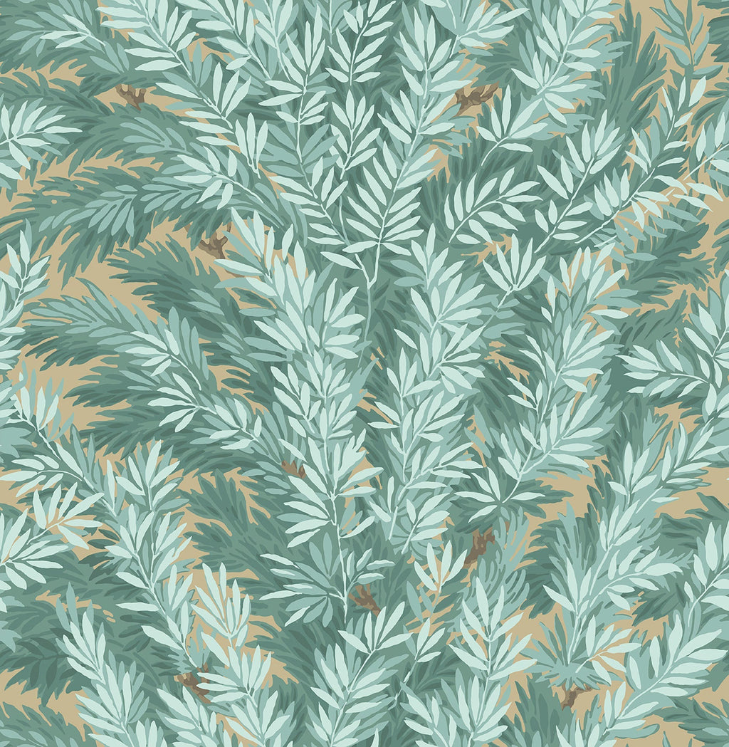 Florencecourt Print Room Blue on Sand