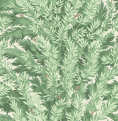 Florencecourt Leaf Green on Parchment