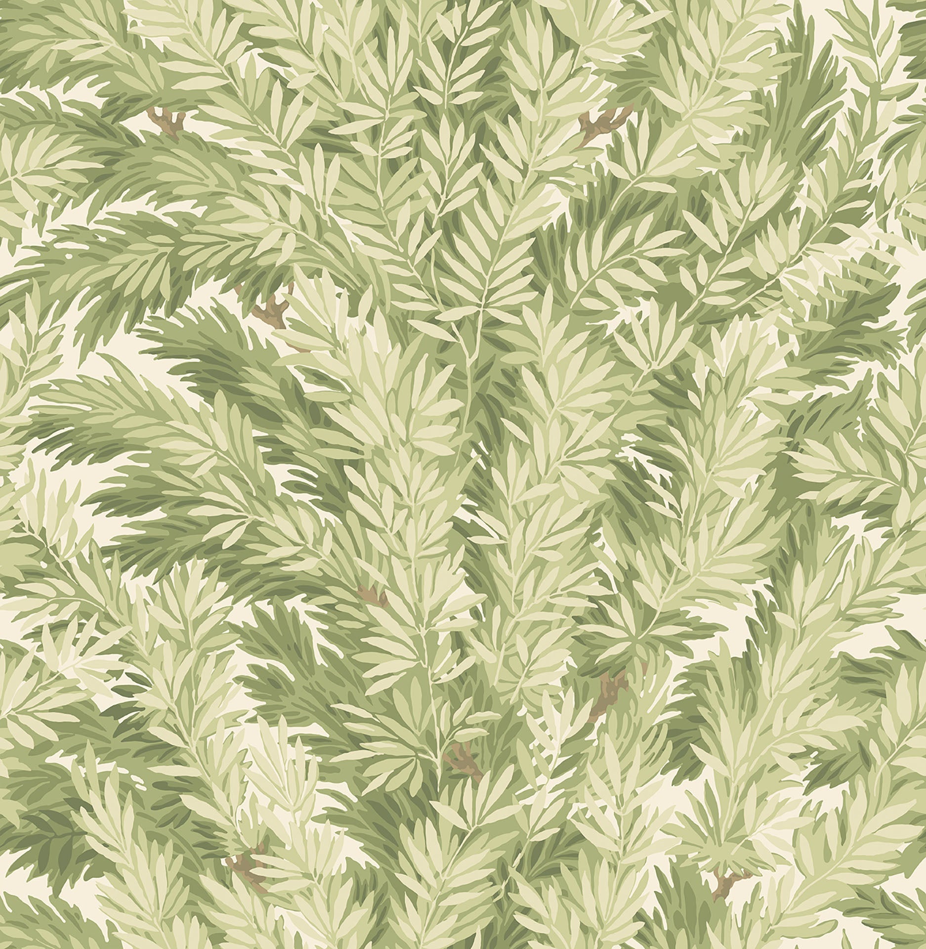 Florencecourt Olive on Cream