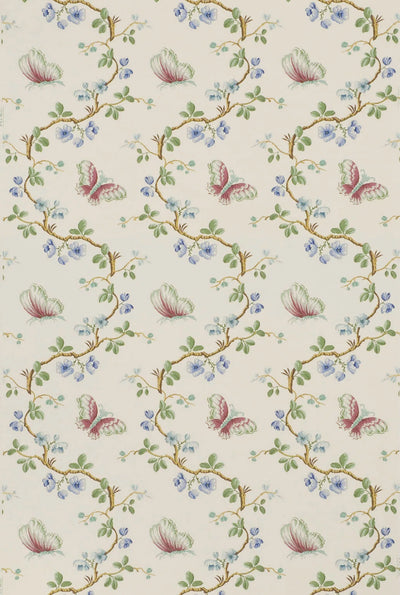 Wallpaper papillons Bleu - Dessins Signatures