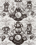 Fontaine et animaux barbouillage Noir/Blanc - Les Dessins 4