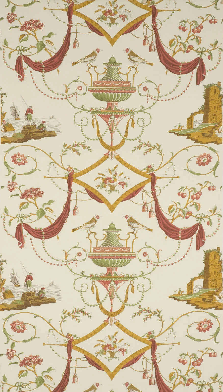Wallpaper bazoches Original - Dessins Signatures