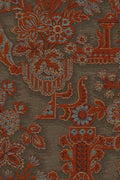 Brocade Vermilion - Les Tapisseries