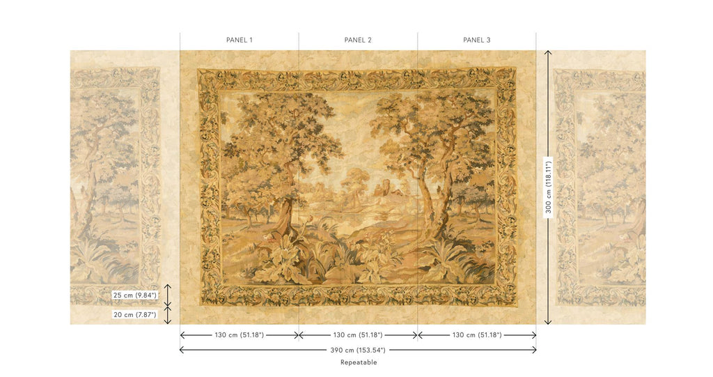 Escapade Beige - Les Tapisseries