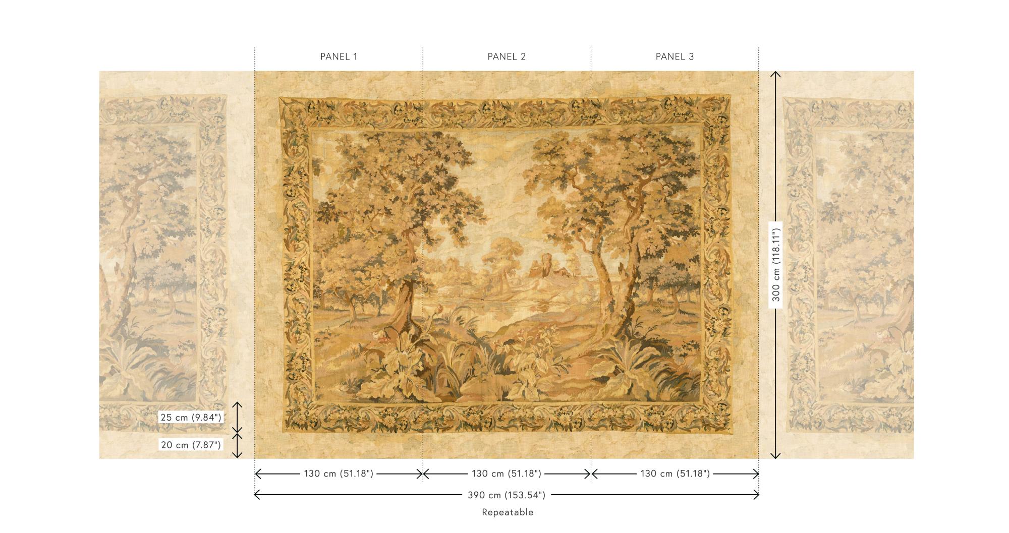 Escapade Beige - Les Tapisseries