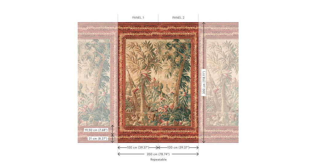 Floraison Red Foliage - Les Tapisseries