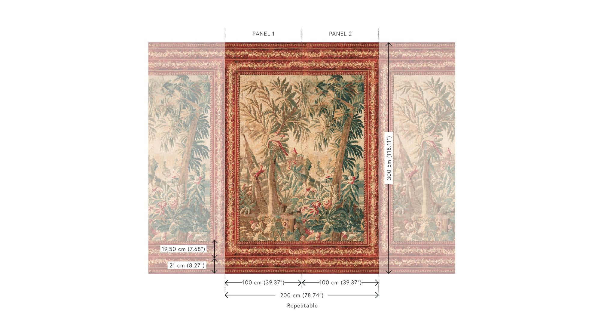 Floraison Red Foliage - Les Tapisseries