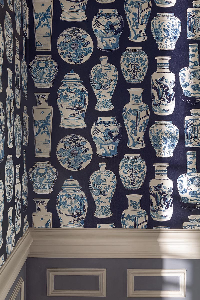 Qinghua petit Indigo - Soleil Levant